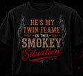 He's My Twin Flame shirt design by Smokey Situation BBQ & Catering